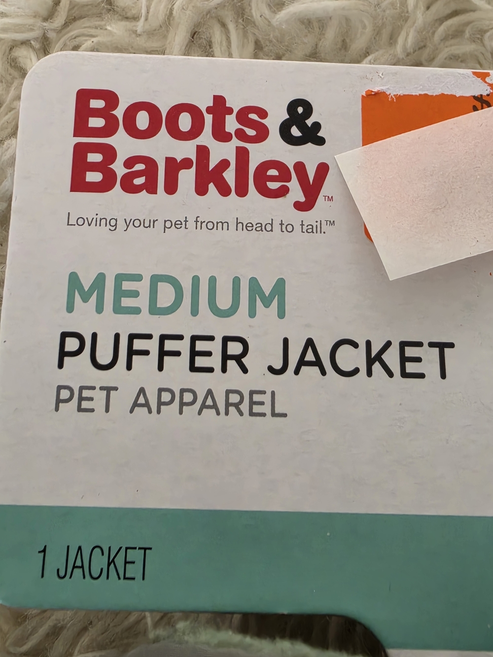 Boots & Barkley Sage Green Puffer Dog Jacket - Picture 4 of 6